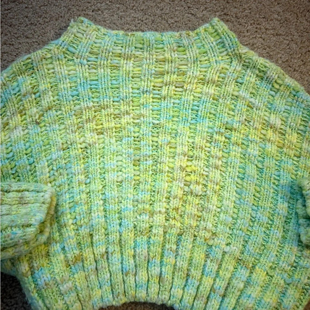 Free People Multicolor Knit Sweater
